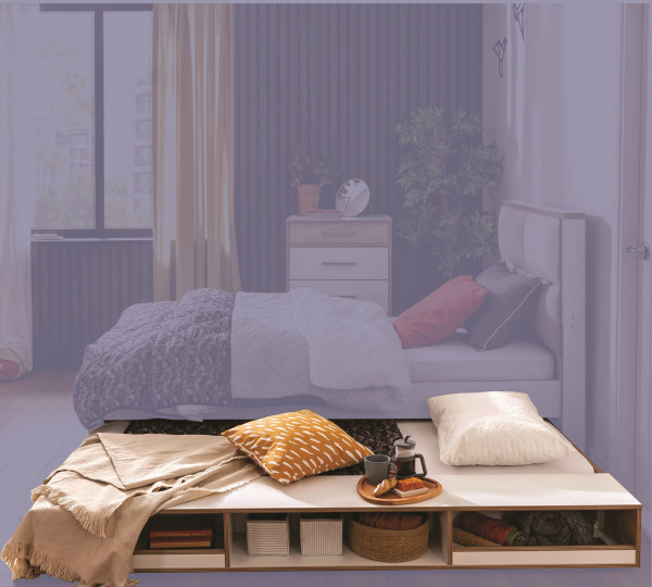 Cilek MODERA Bettkasten / Ausziehbett, 90x190 cm
