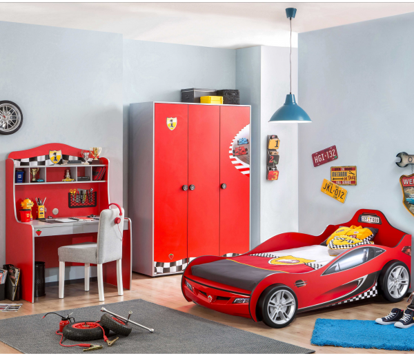 Cilek RACECUP Autobett-Kinderzimmer, 3-tlg.