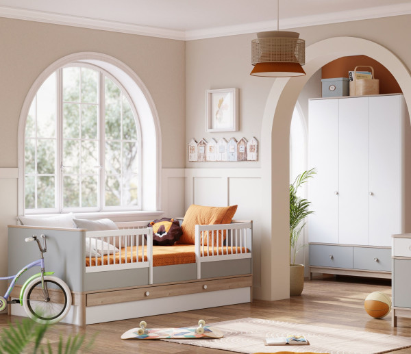 Newjoy BONO GREY Kinderzimmer 2-teilig