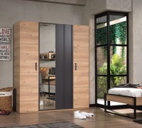 Almila IRONY Kleiderschrank 4-türig Almila IRONY Kleiderschrank 4-türig