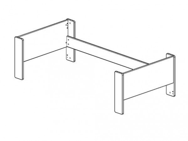 Unterbau zum Hochbett "Muffy"