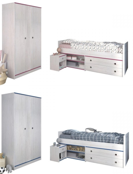 Parisot Kinderzimmer-Set Smoozy 22, 3-tlg.