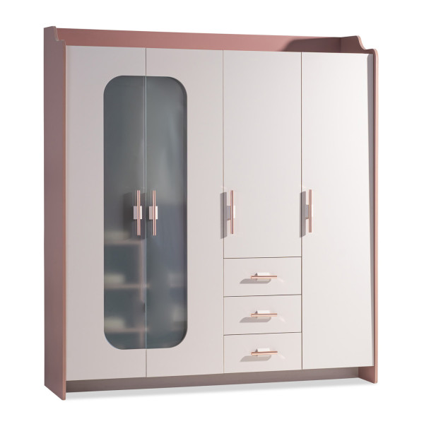 Caploonba ESTELLA Kleiderschrank, 4-trg.
