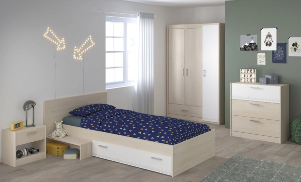 Parisot Jugendzimmer-Set Charly 12, 4-tlg.