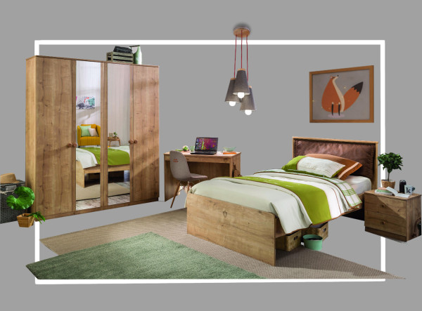 Cilek MOCHA Kinderzimmer, 4-tlg.