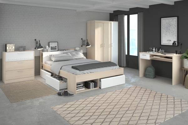 Parisot Jugendzimmer-Set Most 76, 160x200 cm, 4-tlg.