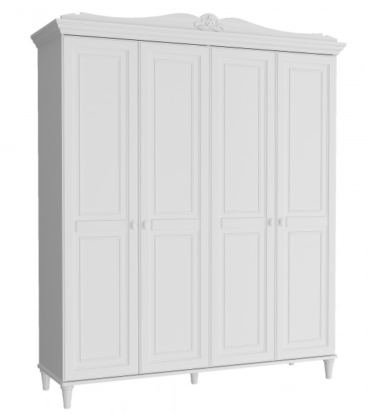 Almila LORA Kleiderschrank 4-türig