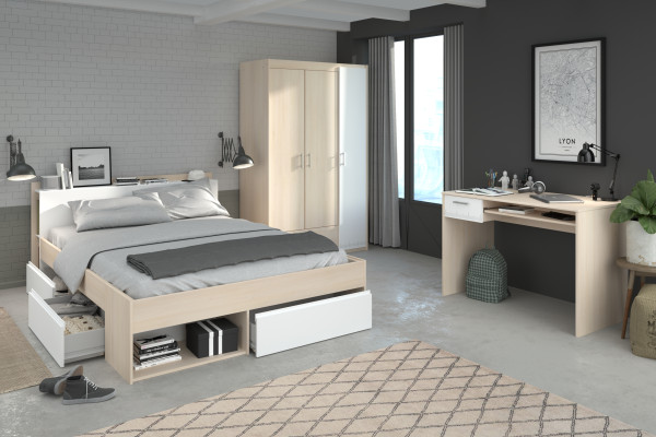 Parisot Jugendzimmer-Set Most 73, 140x200 cm, 3-tlg.