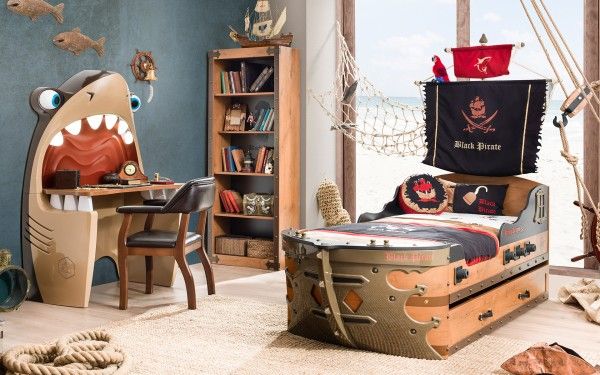 Cilek PIRATE Kinderzimmer, 4-teilig