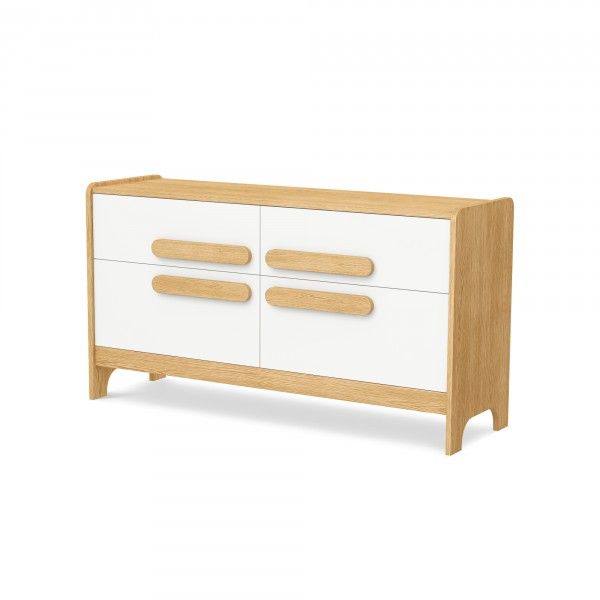 Timoore First Sideboard mit 4 Schubladen in 5 Farben