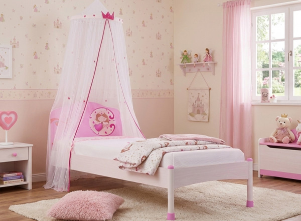 Cilek PRINCESS Bett inkl. Betthimmel