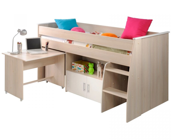 Parisot CHARLY 4 Hochbett mit Schreibtisch