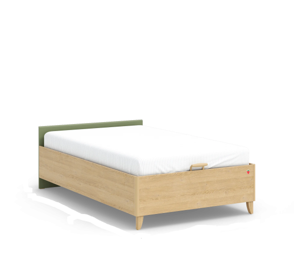 Cilek LOOF Bett mit Bettkasten ohne Kopfteil, 120x200 cm