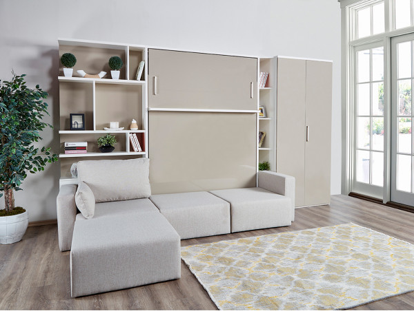 Double bed and sofa set top