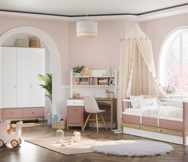 Newjoy BONO Pink Kinderzimmer 4-teilig