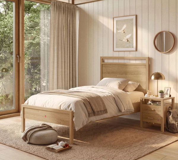 Cilek MIZU Bett mit LED-Beleuchtung &amp; USB-Port, 2 Größen