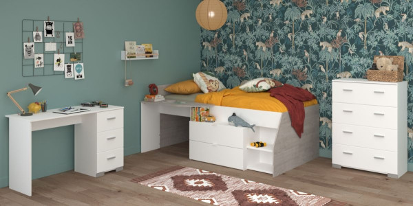 Parisot Kinderzimmer-Set Milky 15, 3-tlg.