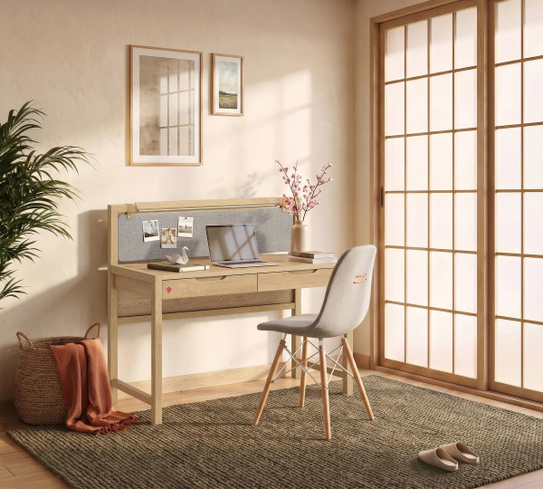 Cilek MIZU Schreibtisch mit LED &amp; Wireless Charging