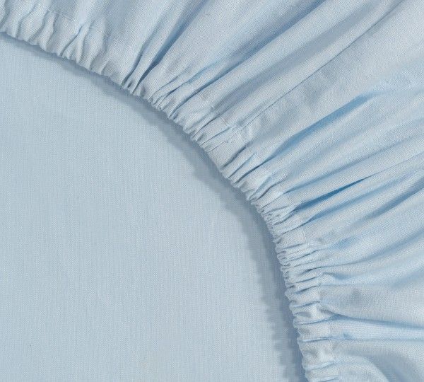 Cilek Spannbettlaken für Baby Bett blau
