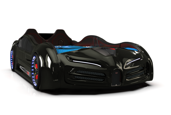 Autobett Racing XR9 New Model BLACK mit Flügeltüren